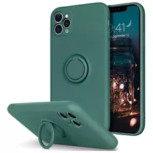 Funda Para iPhone 11 Pro Max (color Verde Oscuro)