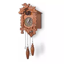 Reloj De Cuco De Madera Artesanal .