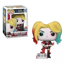 Harley Quinn 279 Px Exclusive Funko Pop Dc Boombox Nuevo 