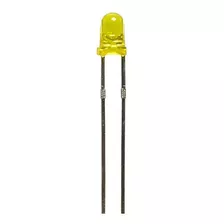 Diodos Led 3mm Amarillo Pack De 10 Unidades