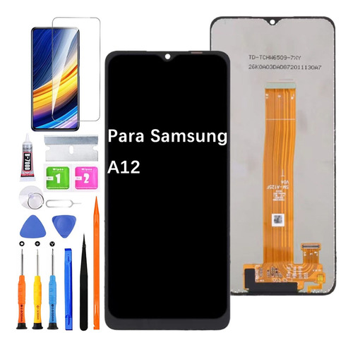 Para Samsung Galaxy A12 A125f A125m Pantalla Lcd Táctil