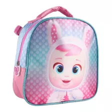 Mochila Con Lonchera Bebes Llorones Cry Babies Cb78310 Color Rosa