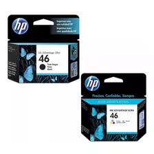 Cartuchos Hp 46 Negro + 46 Colores 2529 4729 4720