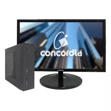 Mini Pc Concórdia Com Monitor 21.5 I5 4gb Ssd 120gb Wifi