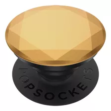 Popsocket Con Tapa Expandible Para Telefonos Dorado Metalico