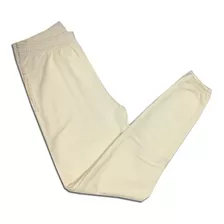 Jogger Mujer Full Moda/ Algodón Nacional/ Crema 