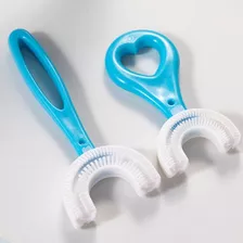 Escova De Dentes Infantil De Silicone U Para Limpeza Da Boca