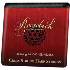 Cuerdas Arpas Nylon Roosebeck Harp String Cross Strung 38