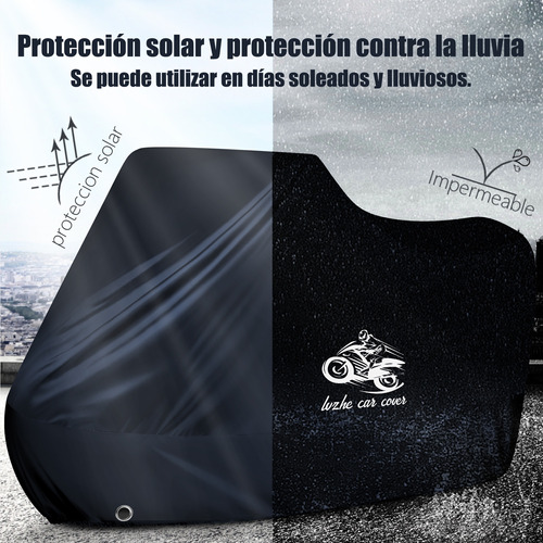 Funda Impermeable Proteccin Solar Para Motocicleta Foto 2