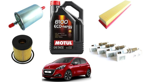 Kit De Afinacin Peugeot 208 1.6l 2014 Motul Buja Iridium Foto 2