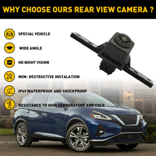 Front View Bumper Grille Camera For Nissan Rogue Murano  Oad Foto 6