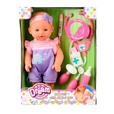 Dream Collection Muñeca 30 Cm Set De Doctor Violeta 17236 Ef