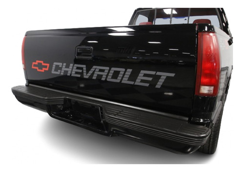 Sticker Chevrolet Con Logo Tapa Batea 3 Pick Up Envio Gratis