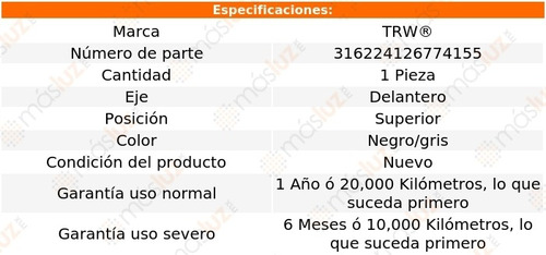 1- Barra Horquilla Sup Izq/der Cadillac Brougham 87/92 Trw Foto 2