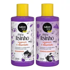 Shampoo + Condicionador Salon Line Kids Meu Lisinho 300ml