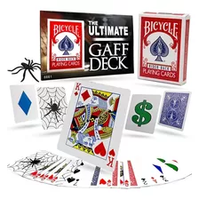 Bicycle Ultimate Gaff Deck - 12 Trucos Magia - Naipes + Dvd