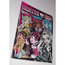 Álbum Livro Ilustrado Monster High 2013 Incompleto