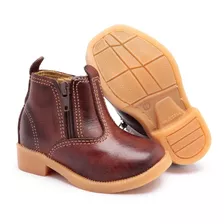 Bota Feminina E Masculina Infantil Botina Country Luxo Couro