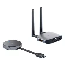 Transmissor De Vídeo Hagibis Hdmi Wireless Sem Fio 50m 5ghz