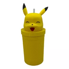 Vaso Pokemon Pikachu Impresion 3d Pintado A Mano