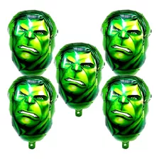 Pack Set Globo Hulk 45cm X 5u