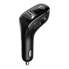 Transmisor Fm De Auto Con Bluetooth Aux Usb Baseus