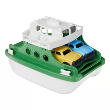 Ferry Boat Verde/blanco Con Coches