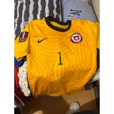 Camiseta Chile 2021 Arquero Claudio Bravo 1