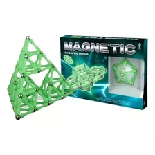 Magnetic World Palitos Imantados -52 Piezas El Original