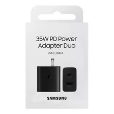 Cargador Samsung 35watts Duo Para Galaxy A72 A52 A32 