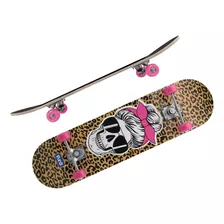 Skate Infantil Semi Profissional Menino Menina 79cm Completo