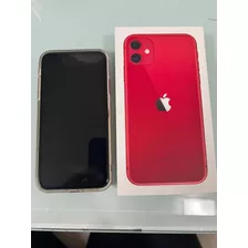 iPhone 11 Vermelho (product Red) 128gb Impecável E Original