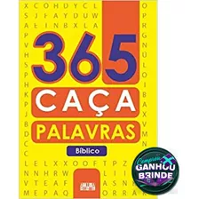 Livro 365 Caça-palavras Bíblico | Ciranda Cultural | Crianças Infantil Evangélico Filhos Meninos Bebê Cristão Família