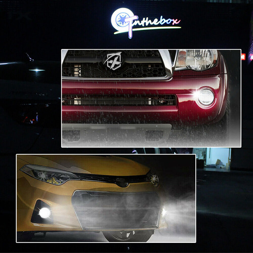 Luz Antiniebla Delantera Led Drl Para Toyota Lexus Scion Foto 10