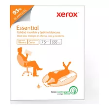 Papel Blanco Tamaño Carta, Xerox 500 Hojas Por Paquete