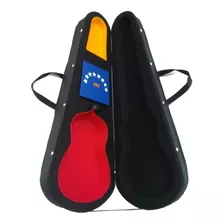 Estuche Case Rígido Duro Para Cuatro Venezolano Tricolor M1