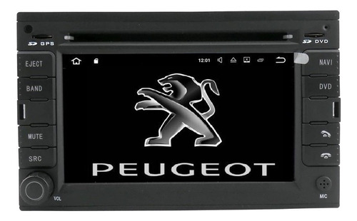 Peugeot 307 2003-2009 Estereo Dvd Gps Bluetooth Touch Radio Foto 2