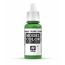 Vallejo Intermedio Pintura Verde, 17 Ml.