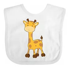 Baberos Para Bebé Inktastic Giraffe Baby Bib White 271c2