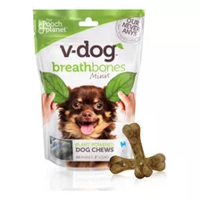 V-dog Golosinas Para Perros Limpieza De Dientes Veganos.