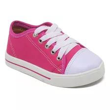 Tênis Rosa Infantil Feminino All School Escolar Menina 