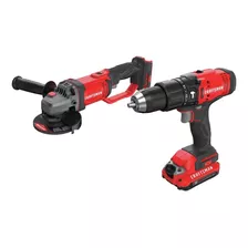 Craftsman Taladro Rotomartillo 20v + Amoladora + 2 Baterías 