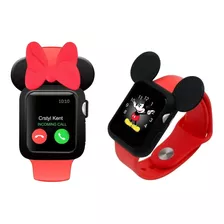 Combo Protectores Mimi Minnie Mickey For Watch 38-42mm 1,2,3