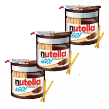 Nutella & Go - Kit Com 3 Unidades (52g) - Importado Dos Eua