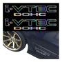 Sticker Calcas I-vtec Dohc 2 Piezas Compatible Con Honda