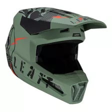 Capacete Leatt Moto 2.5 Off Road Cross Div Cores Lj @# Tamanho Do Capacete 60 Cor Cactus