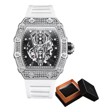Relógios De Quartzo Onola Luxury Diamond Calendar