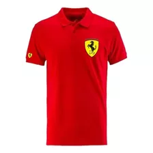Camisas Tipo Polo Scuderia Ferrari