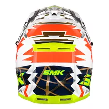 Casco Cross Motocross Enduro Smk Allterra Off Road Mx Grafic