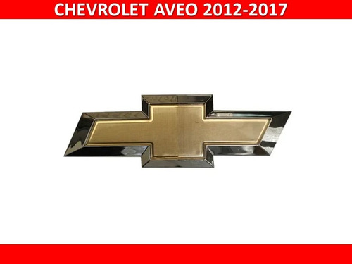 Emblema Para Parrilla Chevrolet Aveo 2012-2017 Foto 2